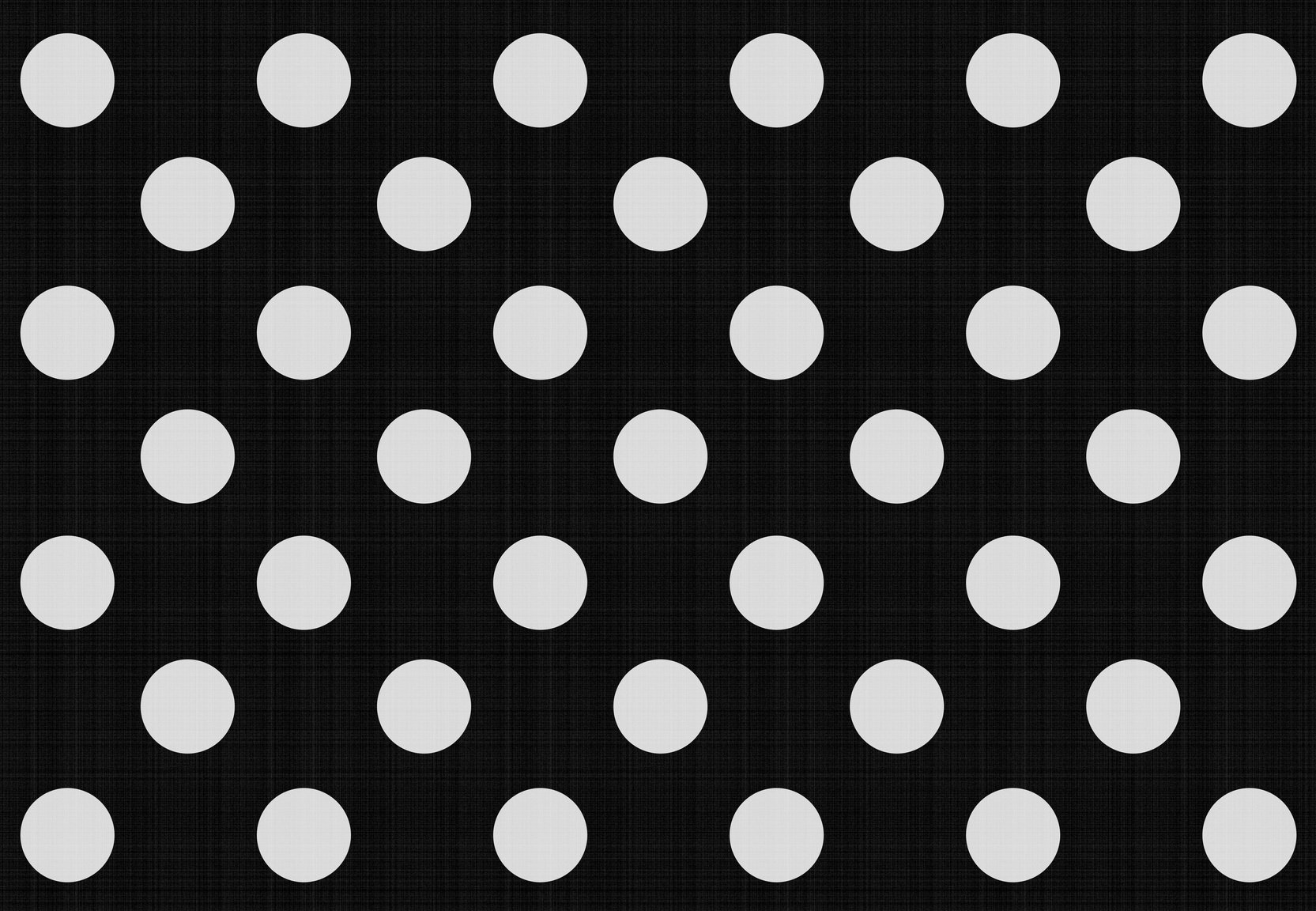 Vintage polka dots white and black pattern, colorful background, textile texture